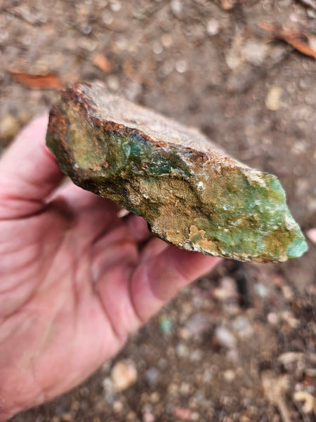 Chrysoprase rough.  CHR 191