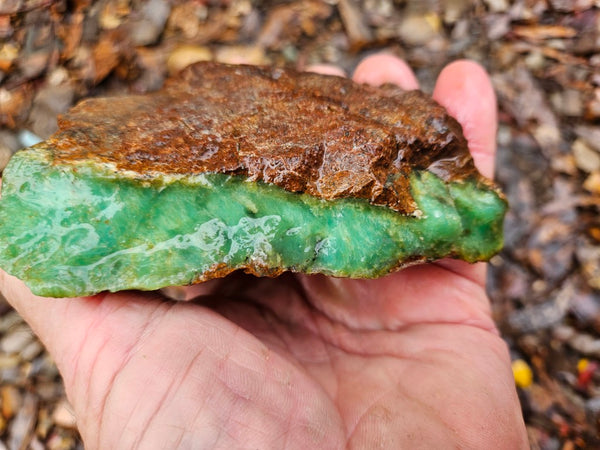 Chrysoprase rough.  CHR 191