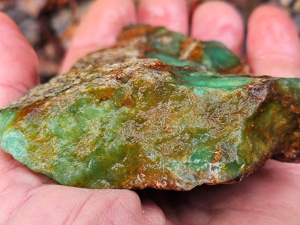 Chrysoprase rough.  CHR 191