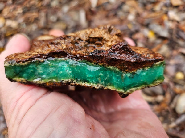 Chrysoprase rough.  CHR 192