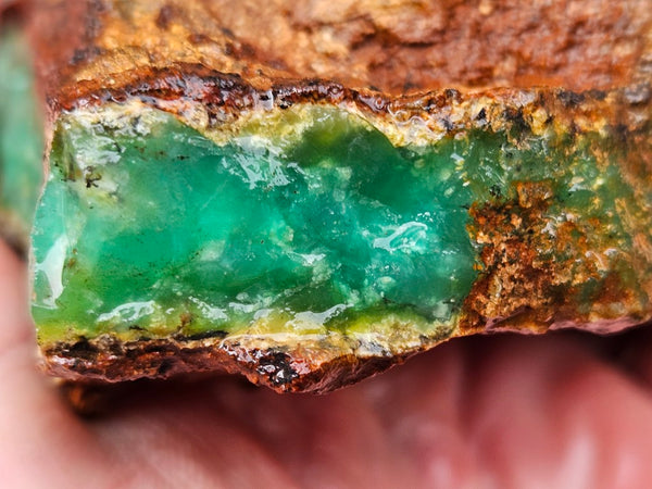 Chrysoprase rough.  CHR 192