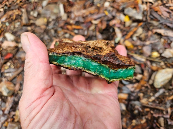 Chrysoprase rough.  CHR 192