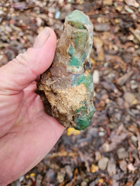 Chrysoprase rough.  CHR 193