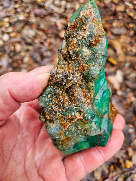 Chrysoprase rough.  CHR 193