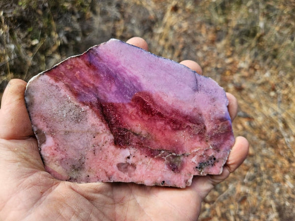 Polished Rhodonite slab RH281