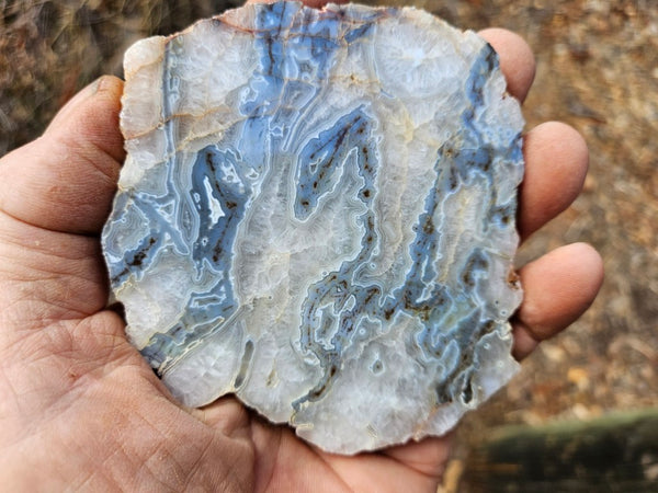 Polished Kumarina Agate slab KA148