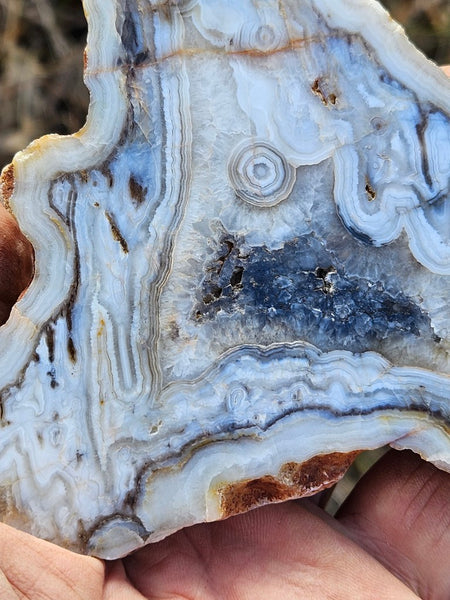 Polished Kumarina Agate slab KA147