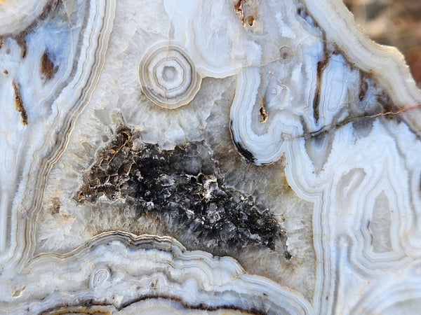 Polished Kumarina Agate slab KA147