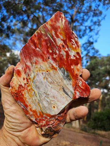 Polished Killaloe Opal slab KO118