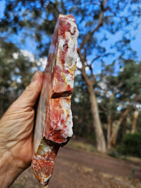 Polished Killaloe Opal slab KO118