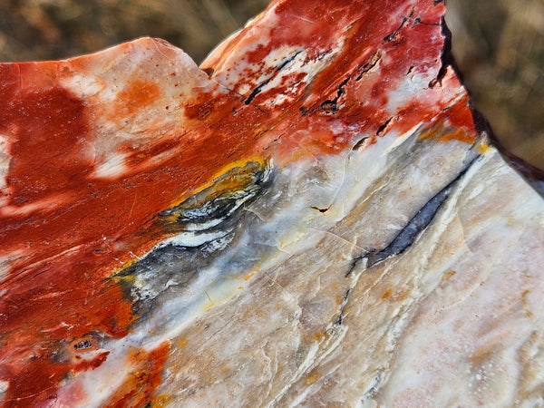 Polished Killaloe Opal slab KO118