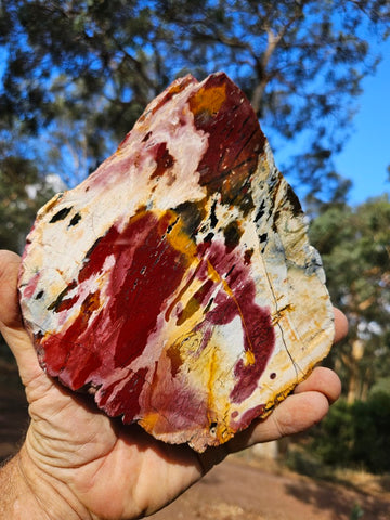 Polished Killaloe Opal slab KO119