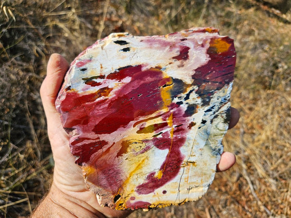 Polished Killaloe Opal slab KO119