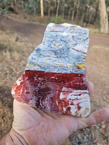 Polished Killaloe Opal slab KO120