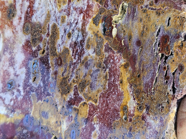 Polished Killaloe Opal slab KO121