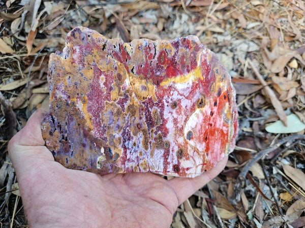 Polished Killaloe Opal slab KO121