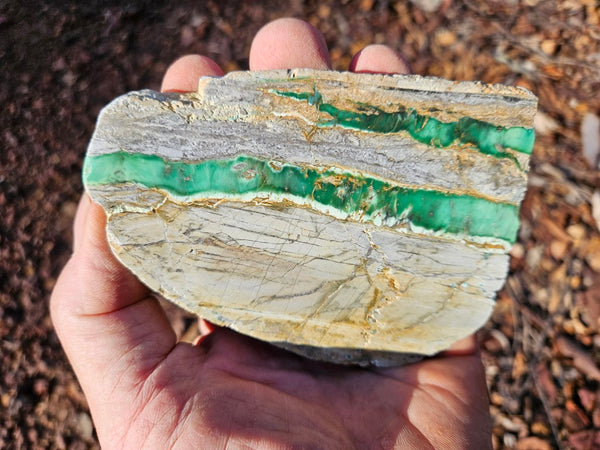 Variscite Polished Slab.  VP 289