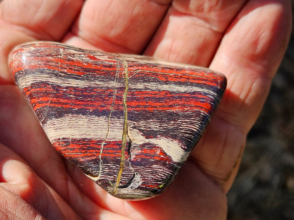 Tumble Polished Snakeskin Jasper SST129