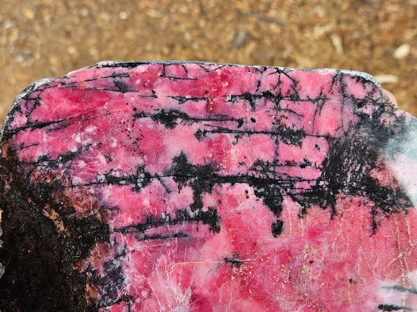 Polished Rhodonite slab RH288