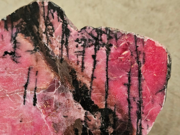 Polished Rhodonite slab RH288