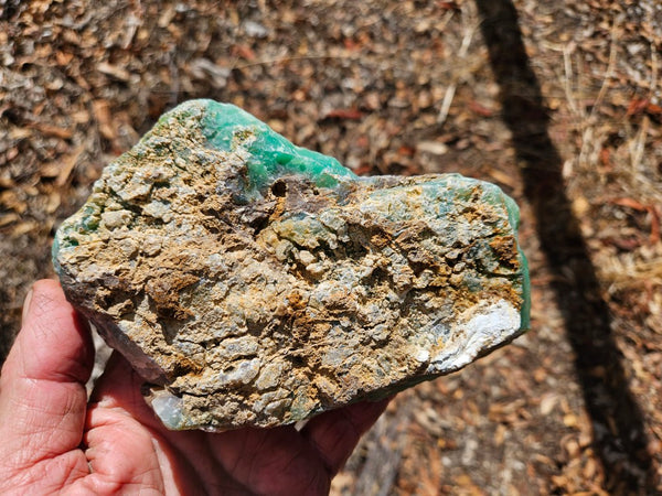 Chrysoprase rough.  CHR 196
