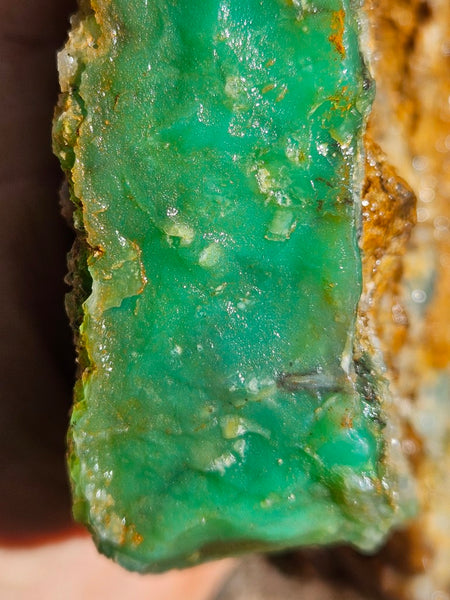 Chrysoprase rough.  CHR 196