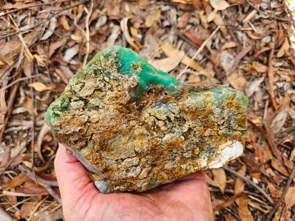 Chrysoprase rough.  CHR 196