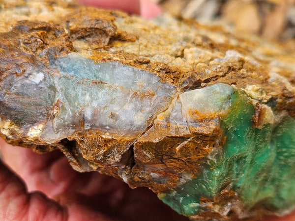 Chrysoprase rough.  CHR 196