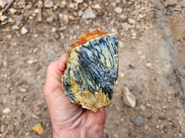 Dendritic Opal  rough.  DOR266