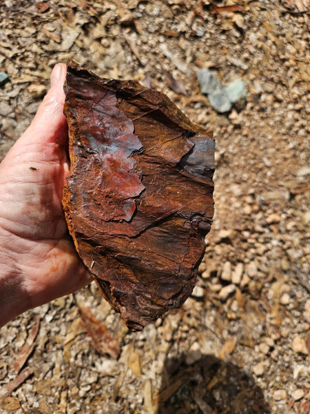 Tiger Iron rough rock TIR172