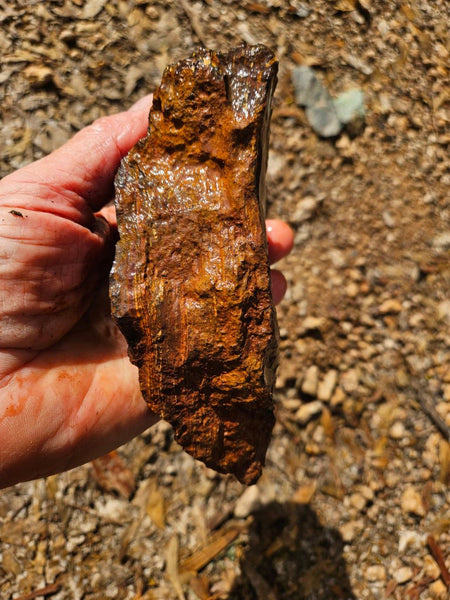 Tiger Iron rough rock TIR172
