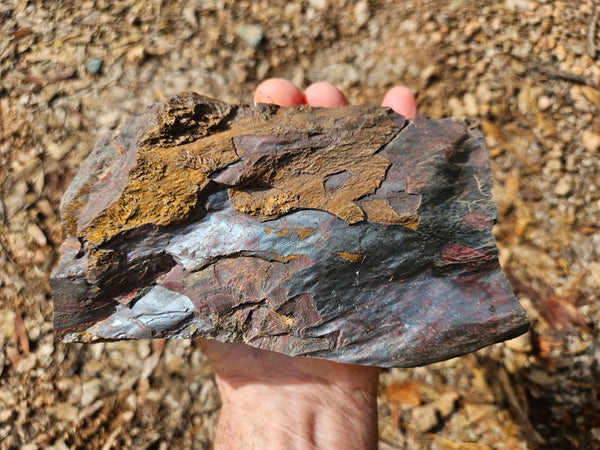 Tiger Iron rough rock TIR174