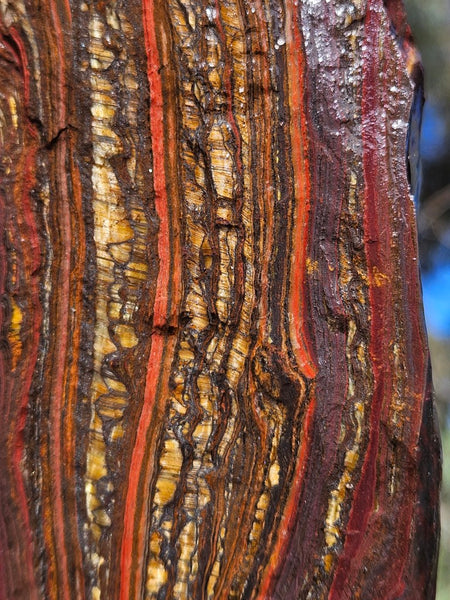 Tiger Iron rough rock TIR174