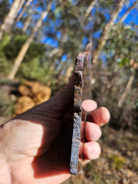 Polished Tiger Iron slab TI358