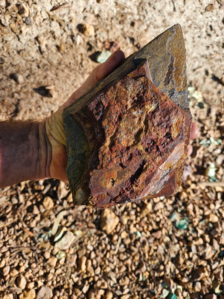 Tiger Iron rough rock TIR176