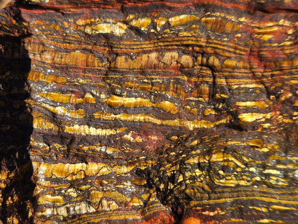 Tiger Iron rough rock TIR175