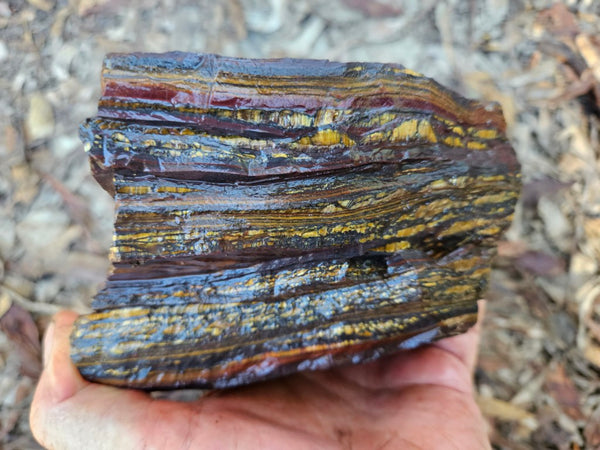 Tiger Iron rough rock TIR175