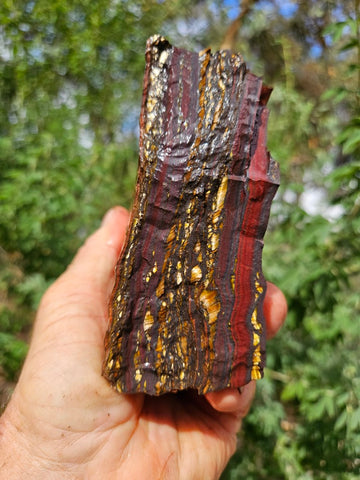 Tiger Iron rough rock TIR177