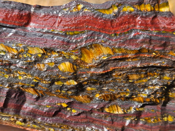 Tiger Iron rough rock TIR177