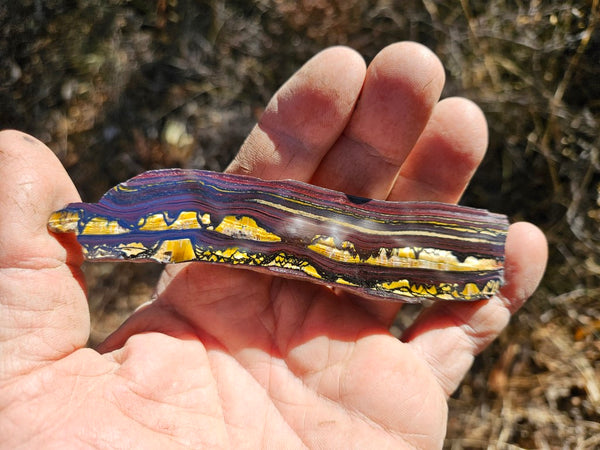 Polished Tiger Iron slab TI365