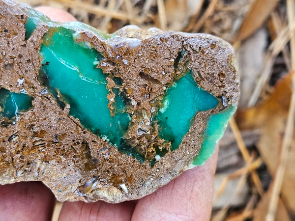 Polished  Chrysoprase  CH478
