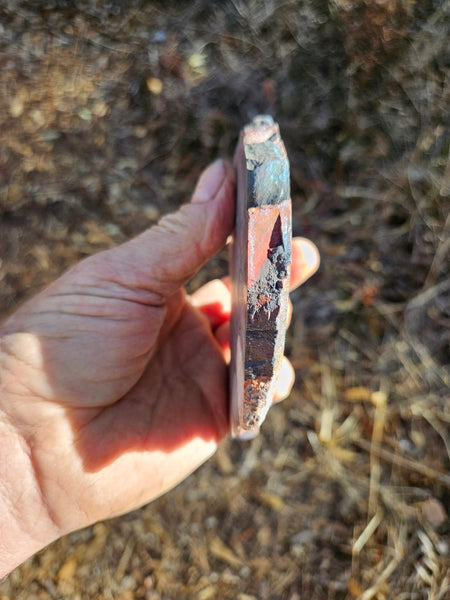 Jelly Bean Jasper polished slab JBJ350