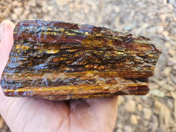 Tiger Iron rough rock TIR178