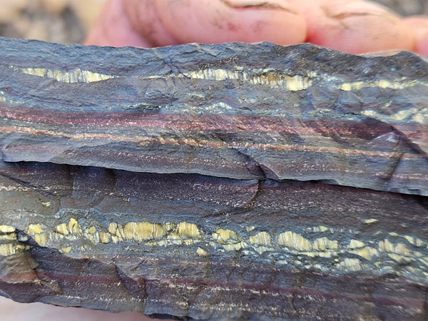 Tiger Iron rough rock TIR179