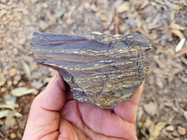 Tiger Iron rough rock TIR180