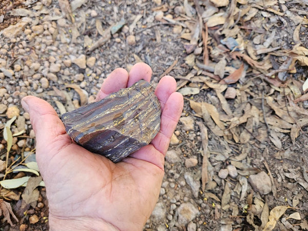 Tiger Iron rough rock TIR180