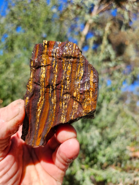 Tiger Iron rough rock TIR180