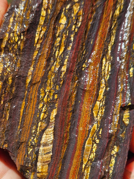 Tiger Iron rough rock TIR180