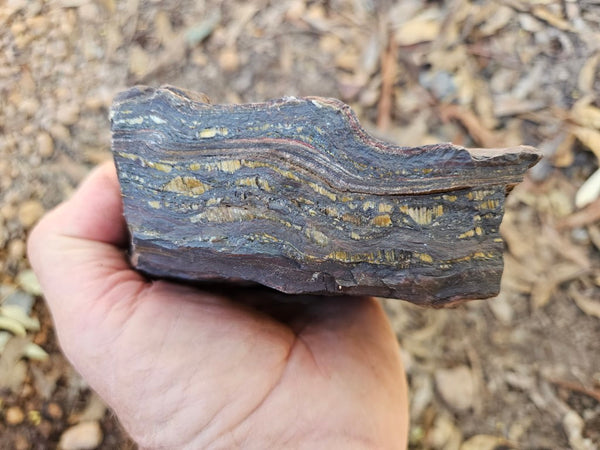 Tiger Iron rough rock TIR181