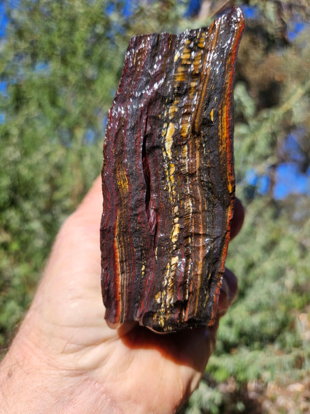 Tiger Iron rough rock TIR181